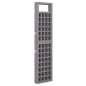 vidaXL Biombo/Enrejado de 5 paneles madera de abeto gris 201,5x180 cm vidaXL Biombo/Enrejado de 5 paneles madera de abeto gris 201,5x180 cm