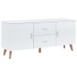 vidaXL Aparador de MDF blanco 160x40x70 cm vidaXL Aparador de MDF blanco 160x40x70 cm