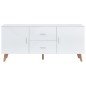 vidaXL Aparador de MDF blanco 160x40x70 cm vidaXL Aparador de MDF blanco 160x40x70 cm