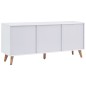 vidaXL Aparador de MDF blanco 160x40x70 cm vidaXL Aparador de MDF blanco 160x40x70 cm