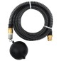 vidaXL Manguera de succión con conectores de latón PVC negro 29 mm 7 m vidaXL Manguera de succión con conectores de latón PVC negro 29 mm 7 m