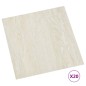 vidaXL Tarimas autoadhesivas 20 unidades PVC 1,86 m² crema vidaXL Tarimas autoadhesivas 20 unidades PVC 1,86 m² crema