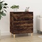 vidaXL Aparador madera contrachapada color roble ahumado 60x35x70 cm vidaXL Aparador madera contrachapada color roble ahumado 60x35x70 cm