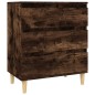 vidaXL Aparador madera contrachapada color roble ahumado 60x35x70 cm vidaXL Aparador madera contrachapada color roble ahumado 60x35x70 cm