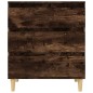 vidaXL Aparador madera contrachapada color roble ahumado 60x35x70 cm vidaXL Aparador madera contrachapada color roble ahumado 60x35x70 cm