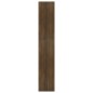vidaXL Estantería madera contrachapada marrón roble 80x30x166 cm vidaXL Estantería madera contrachapada marrón roble 80x30x166 cm