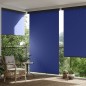vidaXL Toldo lateral de balcón azul 175x250 cm vidaXL Toldo lateral de balcón azul 175x250 cm