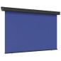 vidaXL Toldo lateral de balcón azul 175x250 cm vidaXL Toldo lateral de balcón azul 175x250 cm