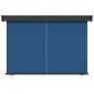 vidaXL Toldo lateral de balcón azul 175x250 cm vidaXL Toldo lateral de balcón azul 175x250 cm