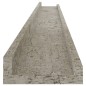 vidaXL Estantes de pared 4 unidades gris hormigón 100x9x3 cm vidaXL Estantes de pared 4 unidades gris hormigón 100x9x3 cm
