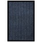 vidaXL Felpudo de rayas azul 80x120 cm vidaXL Felpudo de rayas azul 80x120 cm