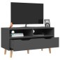 vidaXL Mueble de TV madera de ingeniería gris 90x40x48,5 cm vidaXL Mueble de TV madera de ingeniería gris 90x40x48,5 cm