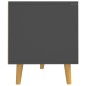 vidaXL Mueble de TV madera de ingeniería gris 90x40x48,5 cm vidaXL Mueble de TV madera de ingeniería gris 90x40x48,5 cm