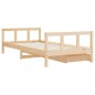 vidaXL Estructura de cama infantil con cajones madera pino 90x190 cm vidaXL Estructura de cama infantil con cajones madera pino 90x190 cm