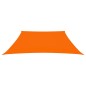 vidaXL Toldo de vela trapezoidal de tela oxford naranja 2/4x3 m vidaXL Toldo de vela trapezoidal de tela oxford naranja 2/4x3 m