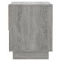 vidaXL Mesitas noche 2 uds madera ingeniería gris Sonoma 45x34x44 cm