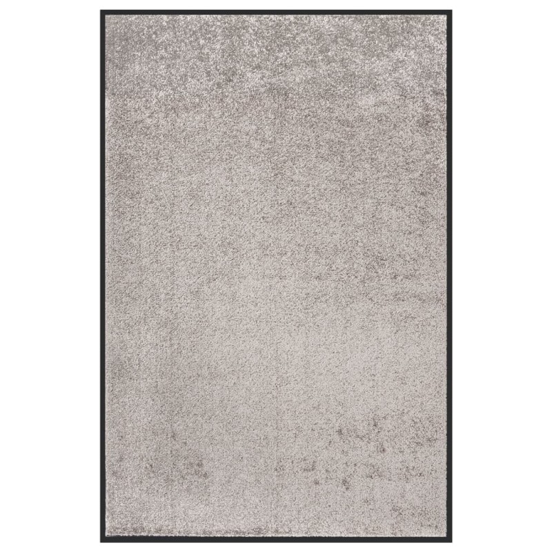 vidaXL Felpudo gris 80x120 cm vidaXL Felpudo gris 80x120 cm