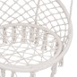 vidaXL Silla colgante hamaca columpio 80 cm beige vidaXL Silla colgante hamaca columpio 80 cm beige
