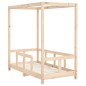 vidaXL Estructura de cama para niños madera maciza de pino 70x140 cm vidaXL Estructura de cama para niños madera maciza de pino 70x140 cm