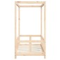 vidaXL Estructura de cama para niños madera maciza de pino 70x140 cm vidaXL Estructura de cama para niños madera maciza de pino 70x140 cm