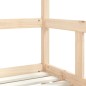 vidaXL Estructura de cama para niños madera maciza de pino 70x140 cm vidaXL Estructura de cama para niños madera maciza de pino 70x140 cm