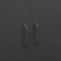 vidaXL Armario de acero gris antracita 90x50x180 cm