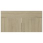 vidaXL Mueble con lavabo madera de ingeniería roble Sonoma vidaXL Mueble con lavabo madera de ingeniería roble Sonoma