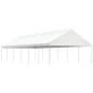 vidaXL Cenador con techo polietileno blanco 13,38x5,88x3,75 m vidaXL Cenador con techo polietileno blanco 13,38x5,88x3,75 m