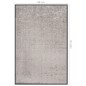 vidaXL Felpudo gris 80x120 cm vidaXL Felpudo gris 80x120 cm