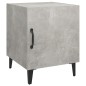 vidaXL Mesitas de noche 2 unidades madera contrachapada gris hormigón vidaXL Mesitas de noche 2 unidades madera contrachapada gris hormigón