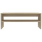vidaXL Mesa de centro madera contrachapada roble Sonoma 100x40x40 cm vidaXL Mesa de centro madera contrachapada roble Sonoma 100x40x40 cm