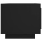 vidaXL Mesa de centro madera de ingeniería negra 102x50x45 cm vidaXL Mesa de centro madera de ingeniería negra 102x50x45 cm