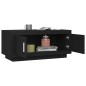 vidaXL Mesa de centro madera de ingeniería negra 102x50x45 cm vidaXL Mesa de centro madera de ingeniería negra 102x50x45 cm