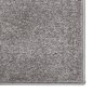 vidaXL Alfombra de pelo corto gris 80x150 cm vidaXL Alfombra de pelo corto gris 80x150 cm
