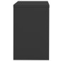 vidaXL Armario archivador de acero antracita 90x46x72,5 cm 