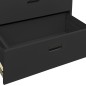 vidaXL Armario archivador de acero antracita 90x46x72,5 cm 