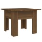 vidaXL Mesa de centro madera contrachapada marrón roble 55x55x42 cm vidaXL Mesa de centro madera contrachapada marrón roble 55x55x42 cm