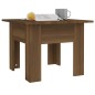 vidaXL Mesa de centro madera contrachapada marrón roble 55x55x42 cm vidaXL Mesa de centro madera contrachapada marrón roble 55x55x42 cm