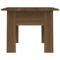 vidaXL Mesa de centro madera contrachapada marrón roble 55x55x42 cm vidaXL Mesa de centro madera contrachapada marrón roble 55x55x42 cm