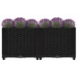 vidaXL Arriate 80x40x38 cm polipropileno vidaXL Arriate 80x40x38 cm polipropileno