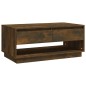 vidaXL Mesa de centro madera de ingeniería roble ahumado 102,5x55x44cm vidaXL Mesa de centro madera de ingeniería roble ahumado 102,5x55x44cm