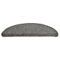 vidaXL Alfombras de peldaños de escalera 15 uds antracita 65x25 cm vidaXL Alfombras de peldaños de escalera 15 uds antracita 65x25 cm
