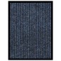 vidaXL Felpudo de rayas azul 40x60 cm vidaXL Felpudo de rayas azul 40x60 cm