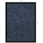 vidaXL Felpudo de rayas azul 40x60 cm vidaXL Felpudo de rayas azul 40x60 cm