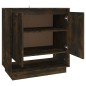 vidaXL Aparador de madera de ingeniería roble ahumado 70x41x75 cm vidaXL Aparador de madera de ingeniería roble ahumado 70x41x75 cm