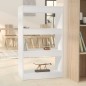 vidaXL Estantería/divisor madera de ingeniería blanco 60x30x103 cm