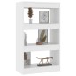 vidaXL Estantería/divisor madera de ingeniería blanco 60x30x103 cm