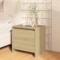 vidaXL Mesita noche 2 uds madera ingeniería roble Sonoma 45x34x44,5 cm vidaXL Mesita noche 2 uds madera ingeniería roble Sonoma 45x34x44,5 cm