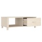 vidaXL Mesa de centro HAMAR madera maciza pino marrón miel 100x55x35cm vidaXL Mesa de centro HAMAR madera maciza pino marrón miel 100x55x35cm