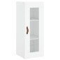 vidaXL Aparador alto madera contrachapada blanco 34,5x34x180 cm vidaXL Aparador alto madera contrachapada blanco 34,5x34x180 cm